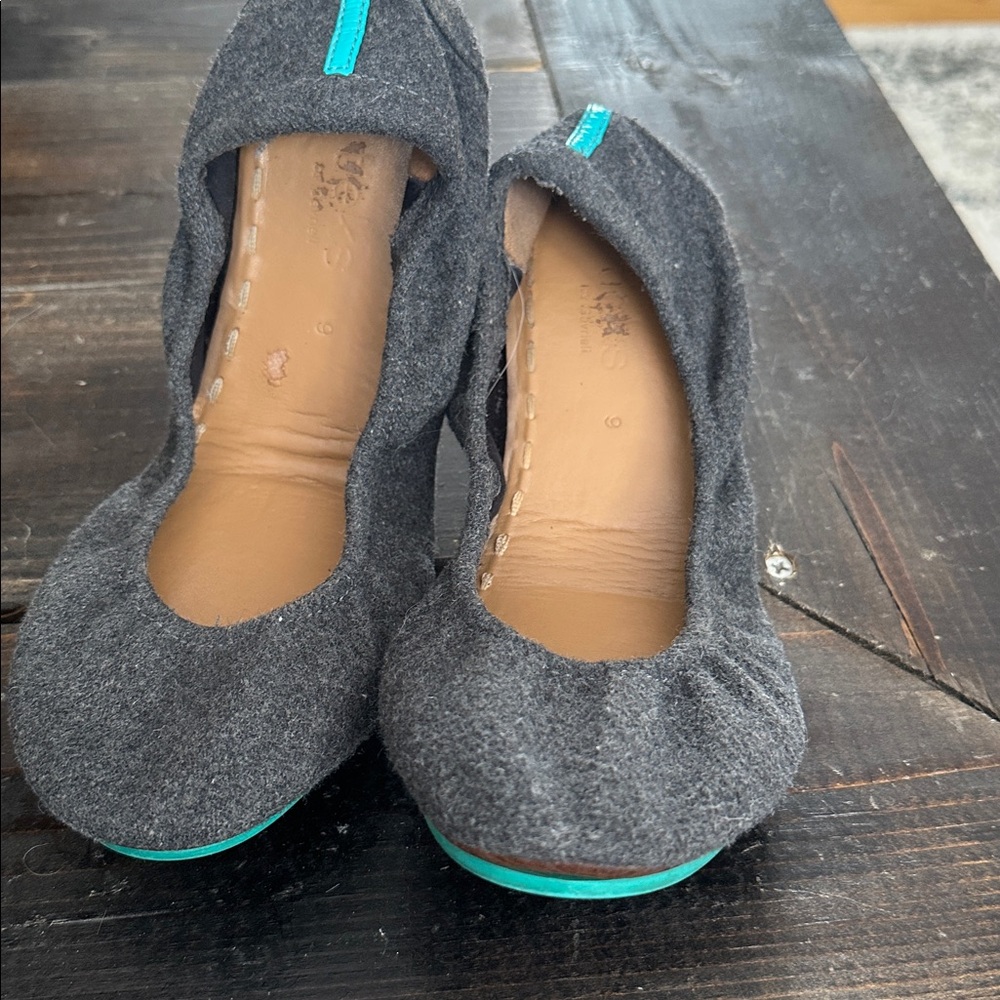 Tieks Greystone Vegan Ballet Shoes Size 9
